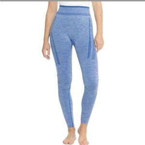 NWT Stio Basis Seamless Tech Tights in the "Wind River Blue Heather" color